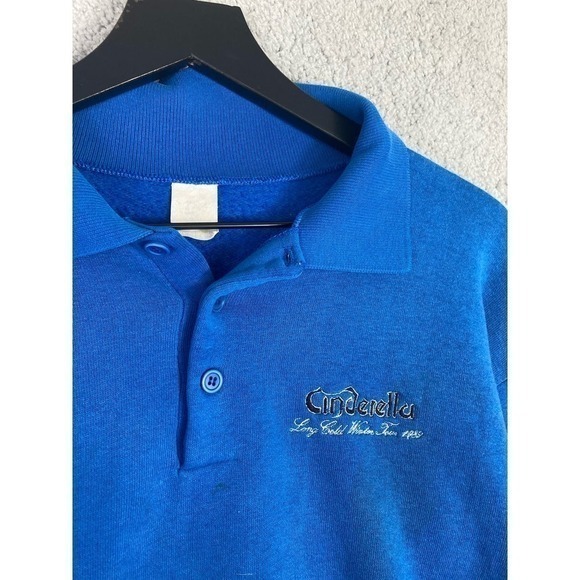 Cinderella Long Cold Winter 1989 Vintage Pullover Sweatshirt Medium Retro‎ Band - Picture 10 of 14